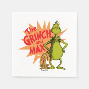Grinch Grinch & Max Starburst Servet