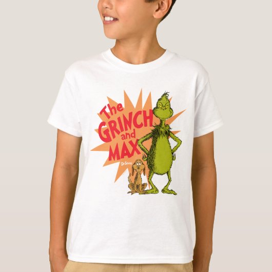 Grinch | Grinch & Max Starburst T-shirt (Voorkant)