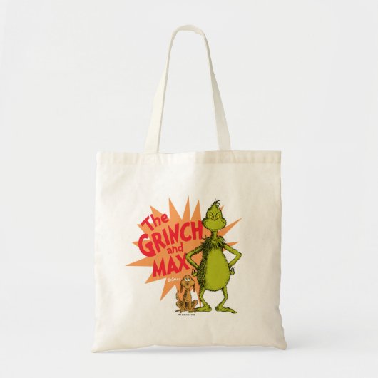 Grinch | Grinch & Max Starburst Tote Bag (Voorkant)