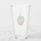 Grinch | Grote Kerstkrans Glas (Achterkant)