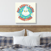 Grinch haatte Kerstmis Canvas Afdruk (Insitu (Slaapkamer))