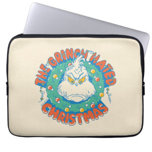 Grinch Haatte Kerstmis Laptop Sleeve