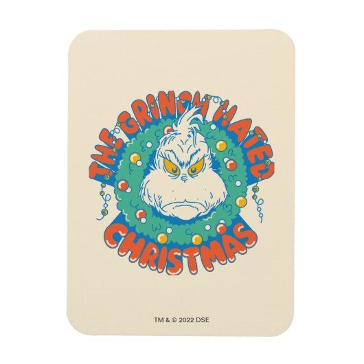 Grinch haatte Kerstmis Magneet (Verticaal)