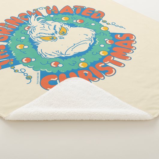 Grinch haatte Kerstmis Sherpa Deken (3/4)