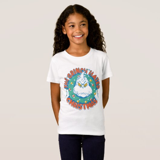Grinch haatte Kerstmis T-shirt (Voorkant volledig)