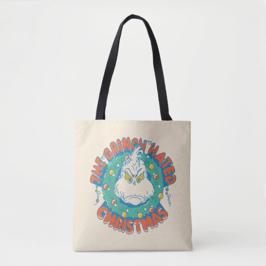 Grinch haatte Kerstmis Tote Bag (Voorkant)