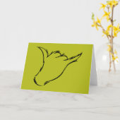 Grinch | Het Gemeenste Shirt Kaart (Gele Bloem)
