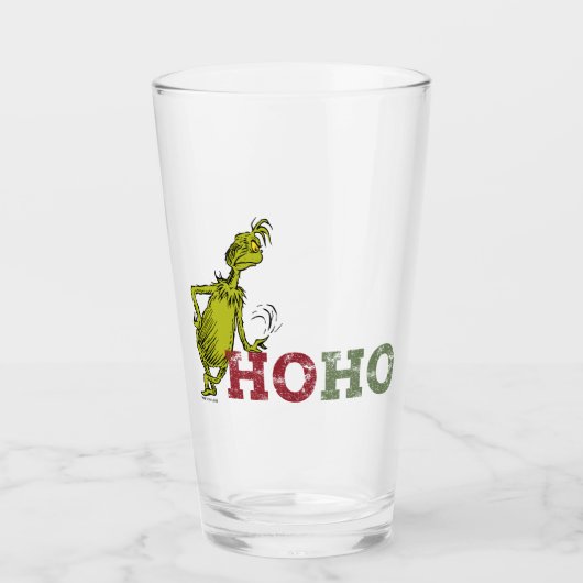 Grinch | Ho Ho Ho Glas (Voorkant)