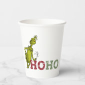 Grinch | Ho Ho Ho Papieren Bekers (Voorkant)