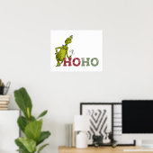 Grinch | Ho Ho Ho Poster (Thuiskantoor)