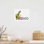 Grinch | Ho Ho Ho Poster (Keuken)