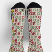 Grinch Ho Ho Pattern Sokken (Top)