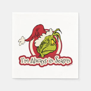 Grinch   Ik ben altijd in het seizoen Servet