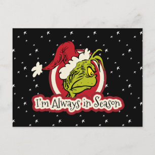 Grinch   Ik ben altijd in seizoen Briefkaart