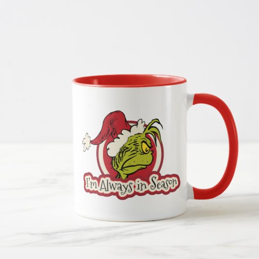 Grinch | Ik ben altijd in seizoen Mok (Rechts)