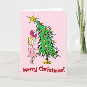 Grinch   Ik ben Cindy-Lou Wie Goed Feestdagen Kaart