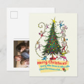 Grinch | Ik ben Cindy-Lou Wie Goed geweest Feestdagenkaart (Voorkant / Achterkant)