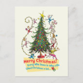 Grinch | Ik ben Cindy-Lou Wie Goed geweest Feestdagenkaart (Voorkant)