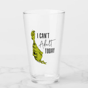 Grinch Ik Kan Vanavond Niet Volwassen Zijn T-Shi Glas