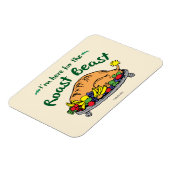 Grinch I'm Here for the Roast Beast Quote Magneet (Linkerzijde)