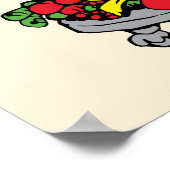 Grinch I'm Here for the Roast Beast Quote Poster (Hoek)