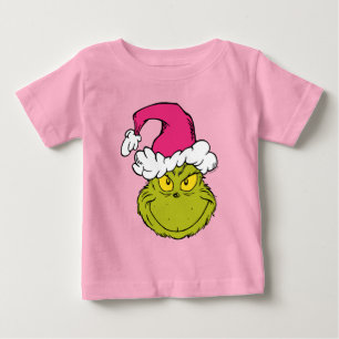 Grinch in roze kerstmuts
