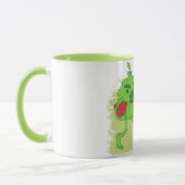 Grinch Inspired Coffee Mok - ideaal voor onheil (Links)