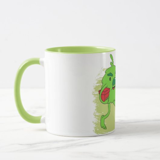 Grinch Inspired Coffee Mok - ideaal voor onheil (Links)