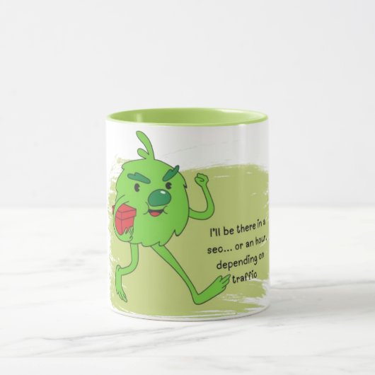 Grinch Inspired Coffee Mok - ideaal voor onheil (Midden)