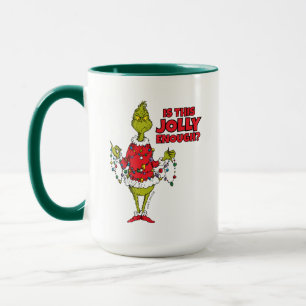 Grinch "Is dit vrolijk genoeg?" Mok