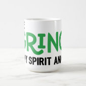 Grinch is mijn Spirit Animal Quote Koffiemok (Center)