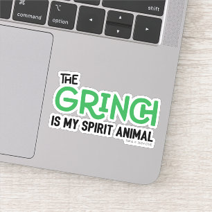 Grinch is mijn spirituele dier citaat sticker