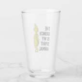 Grinch is mijn spirituele dier glas (Achterkant)