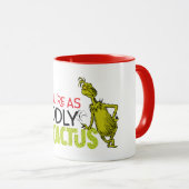Grinch | Je bent zo knuffelig als een cactus Mok (Voorkant rechts)