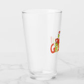 Grinch! Karakter Logo Grafisch Glas (Rechts)