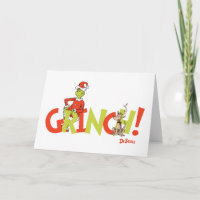 Grinch! Karakter Logo Grafisch
