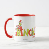 Grinch! Karakter Logo Grafisch Mok (Links)