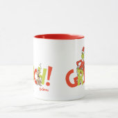 Grinch! Karakter Logo Grafisch Mok (Midden)