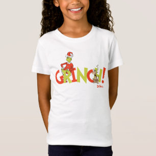 Grinch! Karakter Logo Grafisch T-shirt