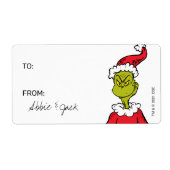 Grinch | Kerst - Naar stickers (Voorkant)