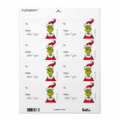 Grinch | Kerst - Naar stickers (Full Sheet)
