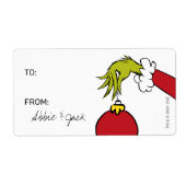 Grinch | Kerst - Naar stickers (Voorkant)