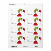 Grinch | Kerst - Naar stickers (Full Sheet)