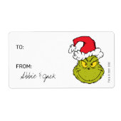 Grinch | Kerst - Naar stickers (Voorkant)