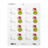 Grinch | Kerst - Naar stickers (Full Sheet)