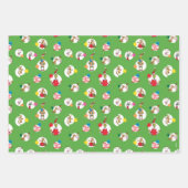Grinch | Kerst Stippenpatroon Inpakpapier Vel (Voorkant 2)