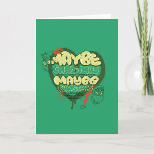 Grinch Kerstcitaat Kaart