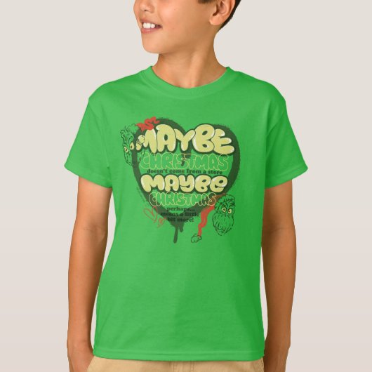 Grinch | Kerstcitaat T-shirt (Voorkant)