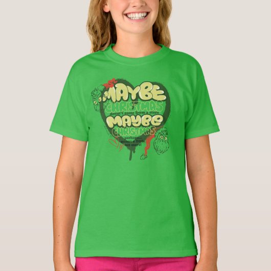 Grinch | Kerstcitaat T-shirt (Voorkant)