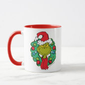 Grinch | Kerstfeest Krans Mok (Links)